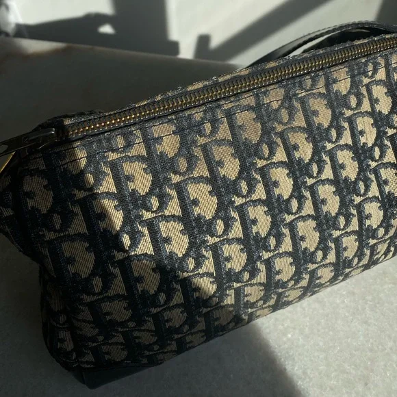 AuthenticVintage Dior Diorissimo Shoulder Bag zipper won't unzip - Picture 8 of 13